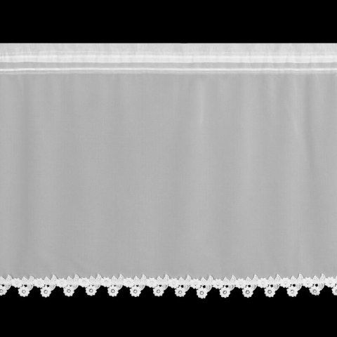 FIRANA GOTOWA LILI NA TAŚMIE 150 X 60 CM BIAŁY