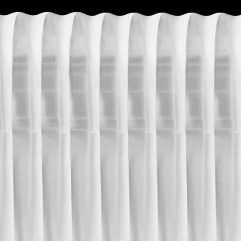 FIRANA GOTOWA LILI NA TAŚMIE 400 X 145 CM BIAŁY