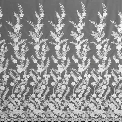 FIRANA GOTOWA TALINA 140 X 250 CM BIAŁY