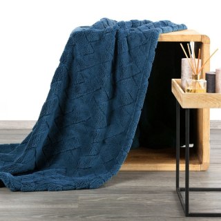 KOC D91 CARO 150 X 200 CM GRANATOWY