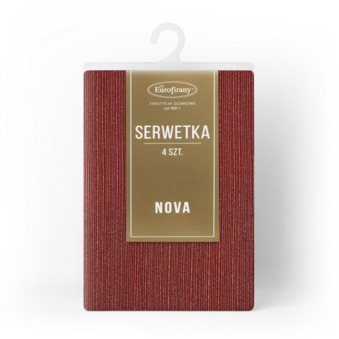 OBRUS GLAMO 30 X 40 CM BORDOWY