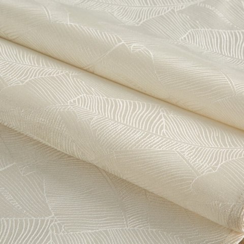 OBRUS ISLA 140 X 220 CM KREMOWY