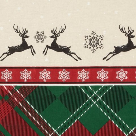 ŚWIĄTECZNY KOMPLET POŚCIELI AUSTIN 140 X 200 CM CZERWONY