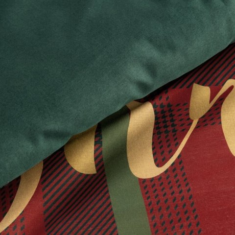 ŚWIĄTECZNY KOMPLET POŚCIELI ESTRELLA 160 X 200 CM CZERWONY