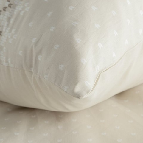 ŚWIĄTECZNY KOMPLET POŚCIELI LUKE 160 X 200 CM BEŻOWY