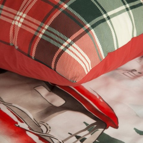 ŚWIĄTECZNY KOMPLET POŚCIELI XMAS 220 X 200 CM CZERWONY