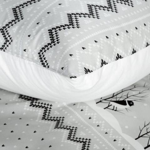 ŚWIĄTECZNY KOMPLET POŚCIELI TASHA 220 X 200 CM BIAŁY