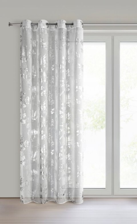 FIRANA GOTOWA DELIA 140 X 250 CM BIAŁY