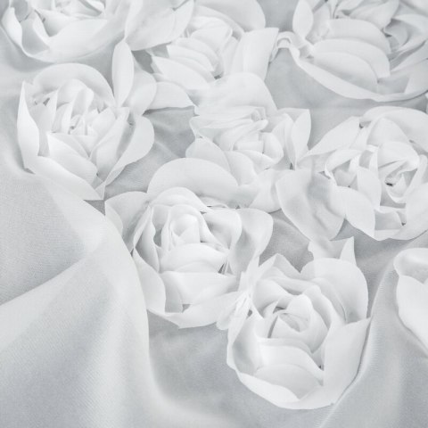 FIRANA GOTOWA DIANA 3 NA TAŚMIE 140 X 270 CM BIAŁY