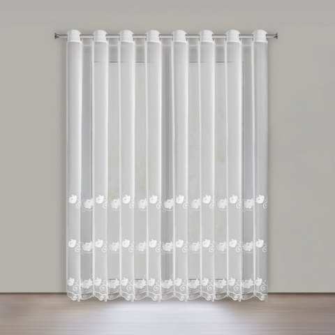 FIRANA GOTOWA LETI 350 X 250 CM BIAŁY