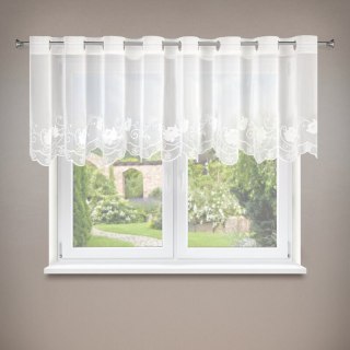 FIRANA GOTOWA LETI 350 X 70 CM BIAŁY