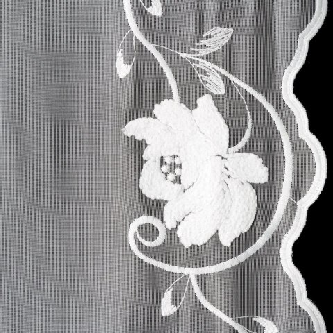 FIRANA GOTOWA LETI NA TAŚMIE 140 X 270 CM BIAŁY