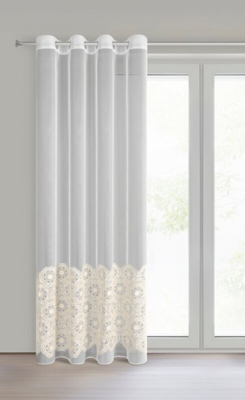 FIRANA GOTOWA LIZA 140 X 250 CM BEŻOWY