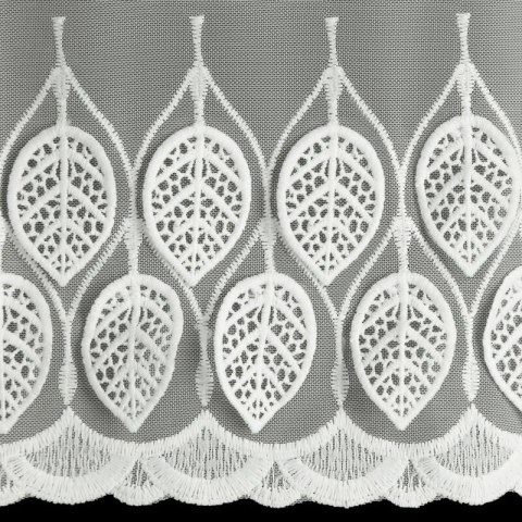 FIRANA GOTOWA NIRA NA TAŚMIE 150 X 40 CM KREMOWY