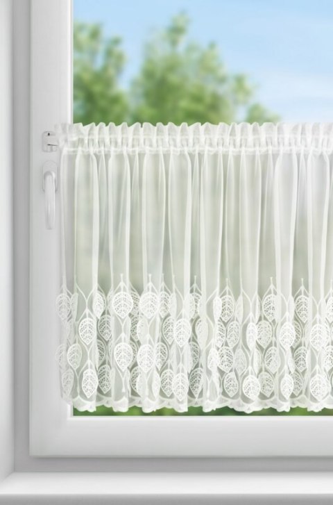 FIRANA GOTOWA NIRA NA TAŚMIE 150 X 70 CM KREMOWY