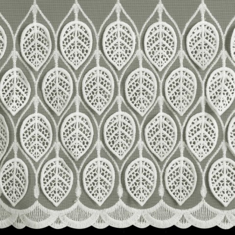 FIRANA GOTOWA NIRA NA TAŚMIE 150 X 70 CM KREMOWY