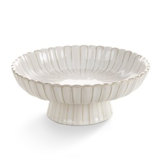 MISA DEKORACYJNA AVRIL O 21 X 8 CM KREMOWY