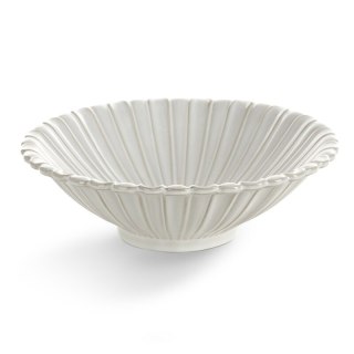 MISA DEKORACYJNA AVRIL O 25 X 8 CM KREMOWY