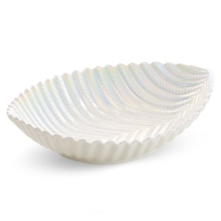 MISA DEKORACYJNA NELA (02) 28 X 22 X 8 CM PERŁOWY