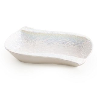 MISA DEKORACYJNA NINA (01) 26 X 18 X 5 CM PERŁOWY