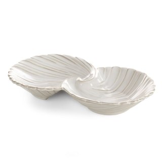 PATERA DEKORACYJNA AVRIL 25 X 14 X 4 CM KREMOWY