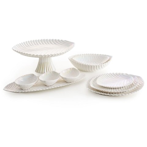 PATERA DEKORACYJNA NELA (05) 17 X 48 X 6.5 CM PERŁOWY