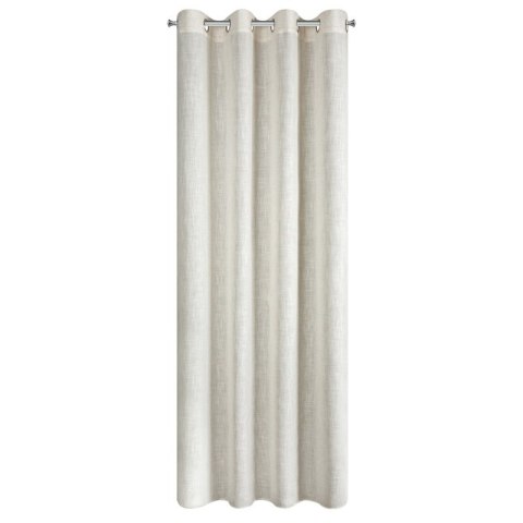 ZASŁONA GOTOWA ELINA 140 X 250 CM NATURALNY