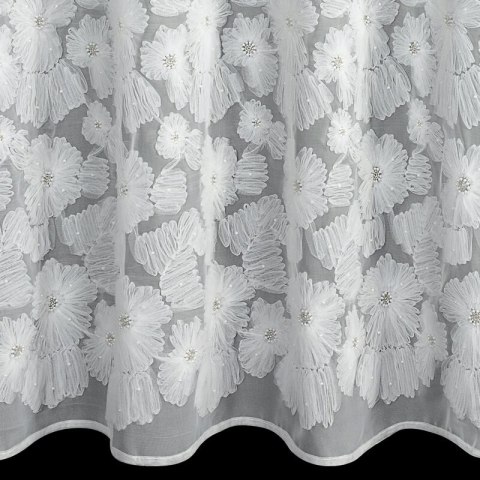 ZASŁONA GOTOWA JASMIN 2 140 X 250 CM BIAŁY