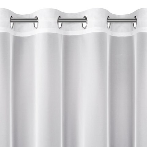 ZASŁONA GOTOWA ROSES 2 140 X 250 CM BIAŁY