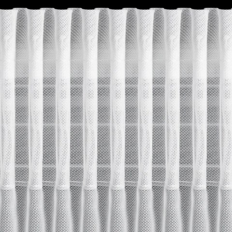 ZASŁONA GOTOWA ROSES 4 NA TAŚMIE 400 X 160 CM BIAŁY