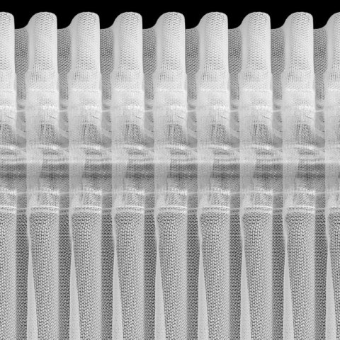 ZASŁONA GOTOWA ROSES 4 NA TAŚMIE 400 X 160 CM BIAŁY