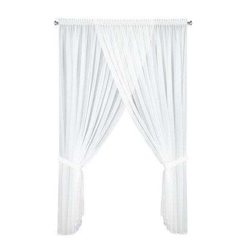 FIRANA GOTOWA CAROLINE NA TAŚMIE 400 X 250 CM BIAŁY