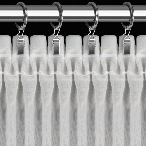 FIRANA GOTOWA CAROLINE NA TAŚMIE 400 X 250 CM BIAŁY