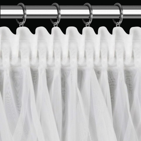 FIRANA GOTOWA CAROLINE NA TAŚMIE 400 X 250 CM BIAŁY