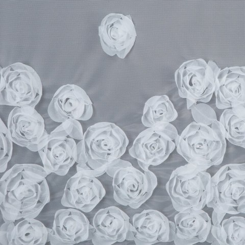 FIRANA GOTOWA DIANA 2 NA TAŚMIE 140 X 270 CM BIAŁY