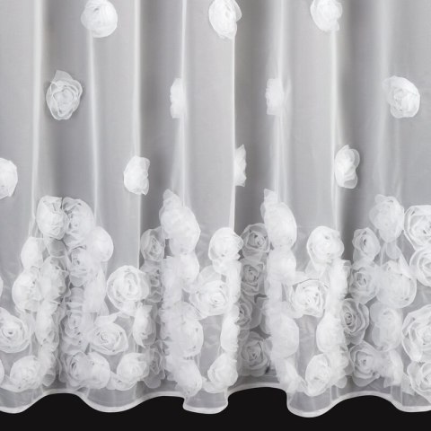 FIRANA GOTOWA DIANA 2 NA TAŚMIE 140 X 270 CM BIAŁY