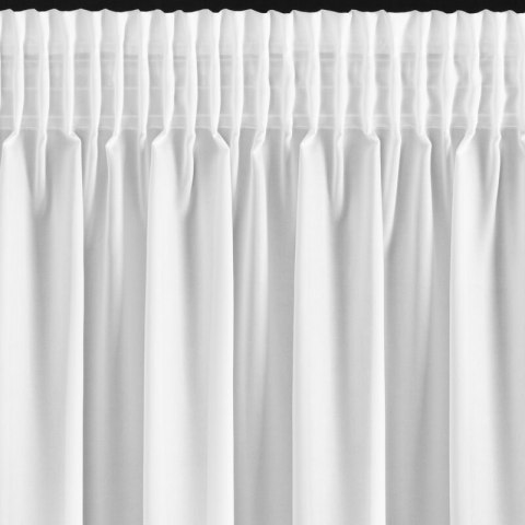 FIRANA GOTOWA GABRIELA NA TAŚMIE 140 X 270 CM BIAŁY