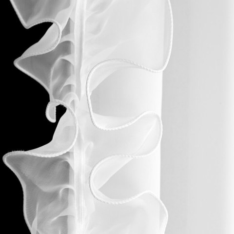 FIRANA GOTOWA GABRIELA NA TAŚMIE 140 X 270 CM BIAŁY