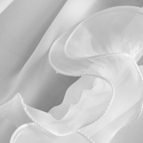 FIRANA GOTOWA GABRIELA NA TAŚMIE 140 X 270 CM BIAŁY