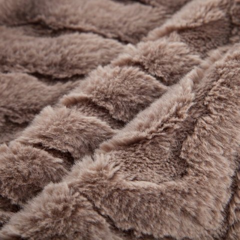 KOC KATE 150 X 200 CM CIEMNOBEŻOWY