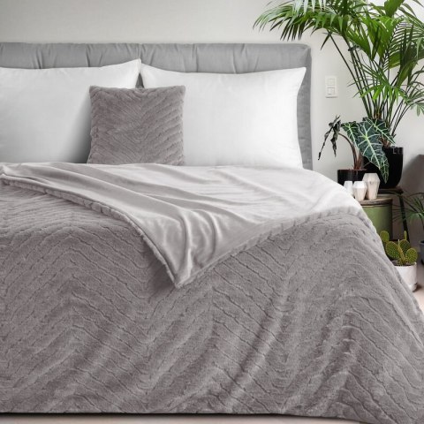 KOC KATE 150 X 200 CM SREBRNY