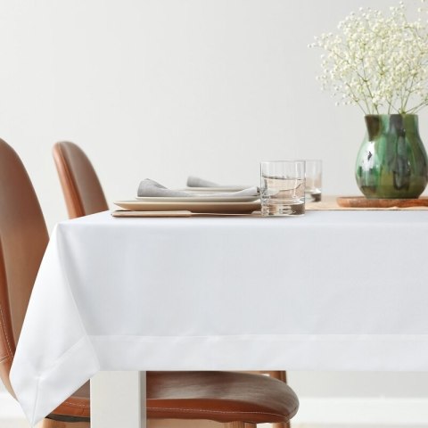 OBRUS LUCY 140 X 220 CM BIAŁY