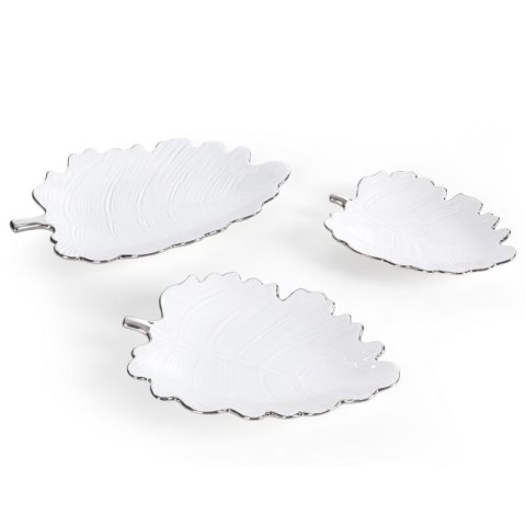 PATERA DEKORACYJNA ALMA (02) 26 X 18 X 4 CM BIAŁY