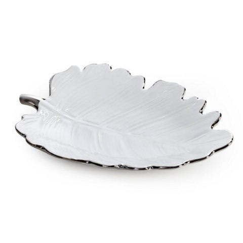 PATERA DEKORACYJNA ALMA (03) 20 X 15 X 4 CM BIAŁY