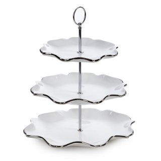 PATERA DEKORACYJNA AUREN (04) 30 X 21 X 54 CM BIAŁY