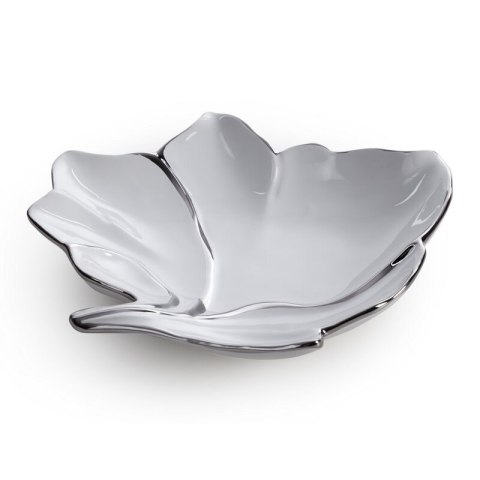 PATERA DEKORACYJNA NERIS (03) 25 X 24 X 5 CM BIAŁY