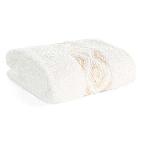 RĘCZNIK AZARI (01) 50 X 90 CM KREMOWY