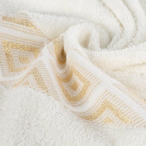 RĘCZNIK AZARI (01) 50 X 90 CM KREMOWY