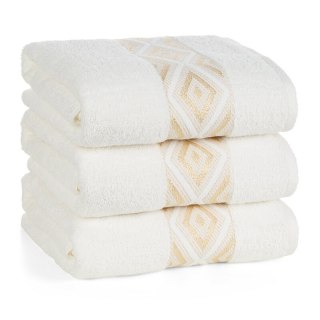 RĘCZNIK AZARI (01) 70 X 140 CM KREMOWY