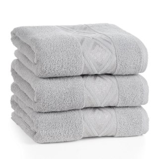 RĘCZNIK AZARI (02) 50 X 90 CM SREBRNY